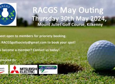 Thursday 30th May 2024, Mount Juliet Golf Course